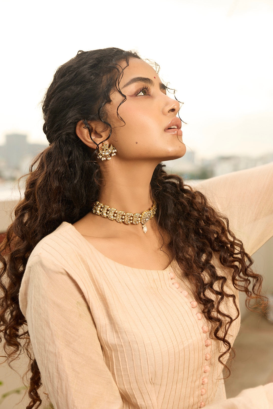 Actor Anupama Parameswaran in our regal Anarkali