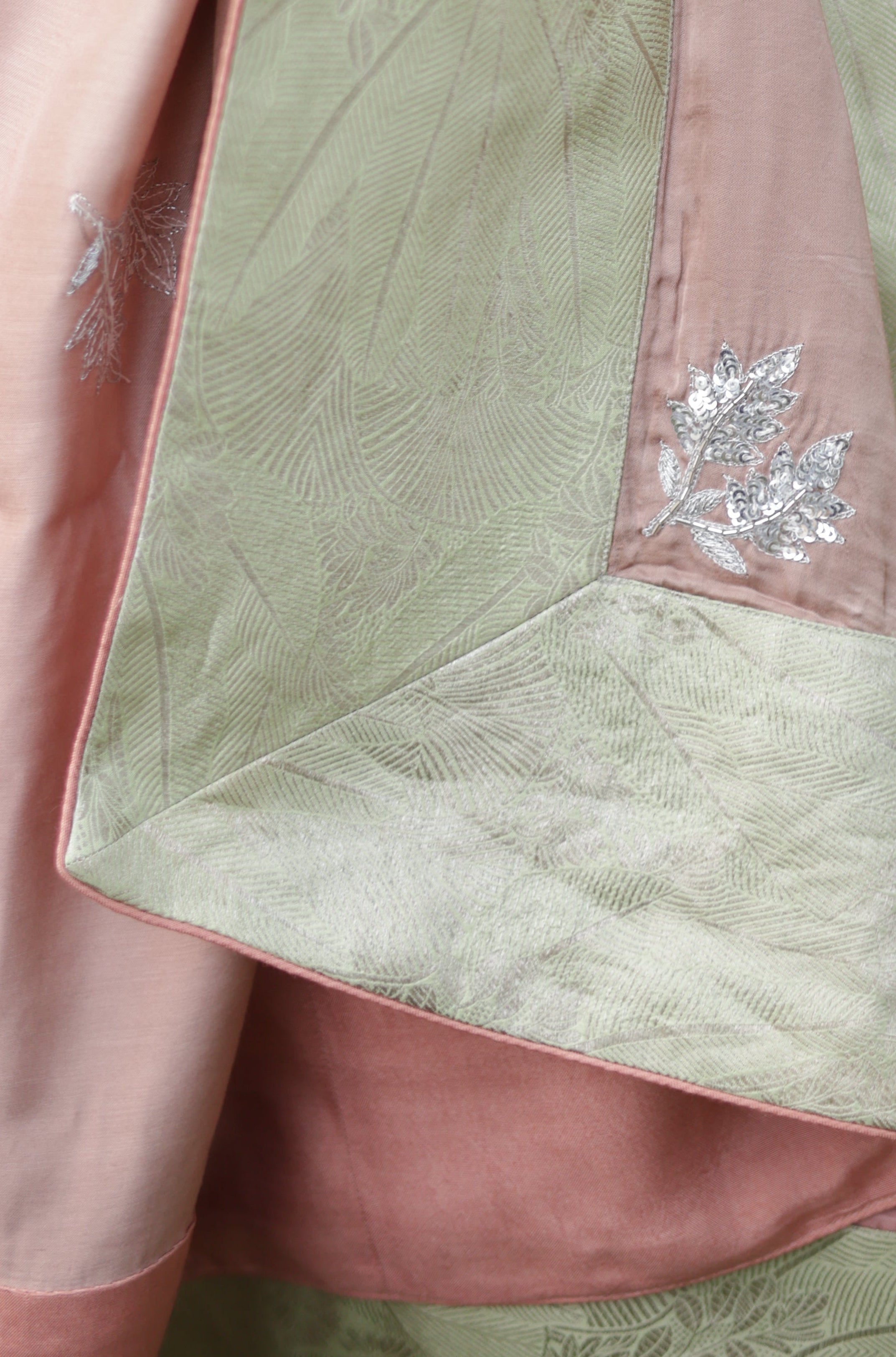 Actor Sagarika Z Ghatge in our Ombre Satin-Silk Saree