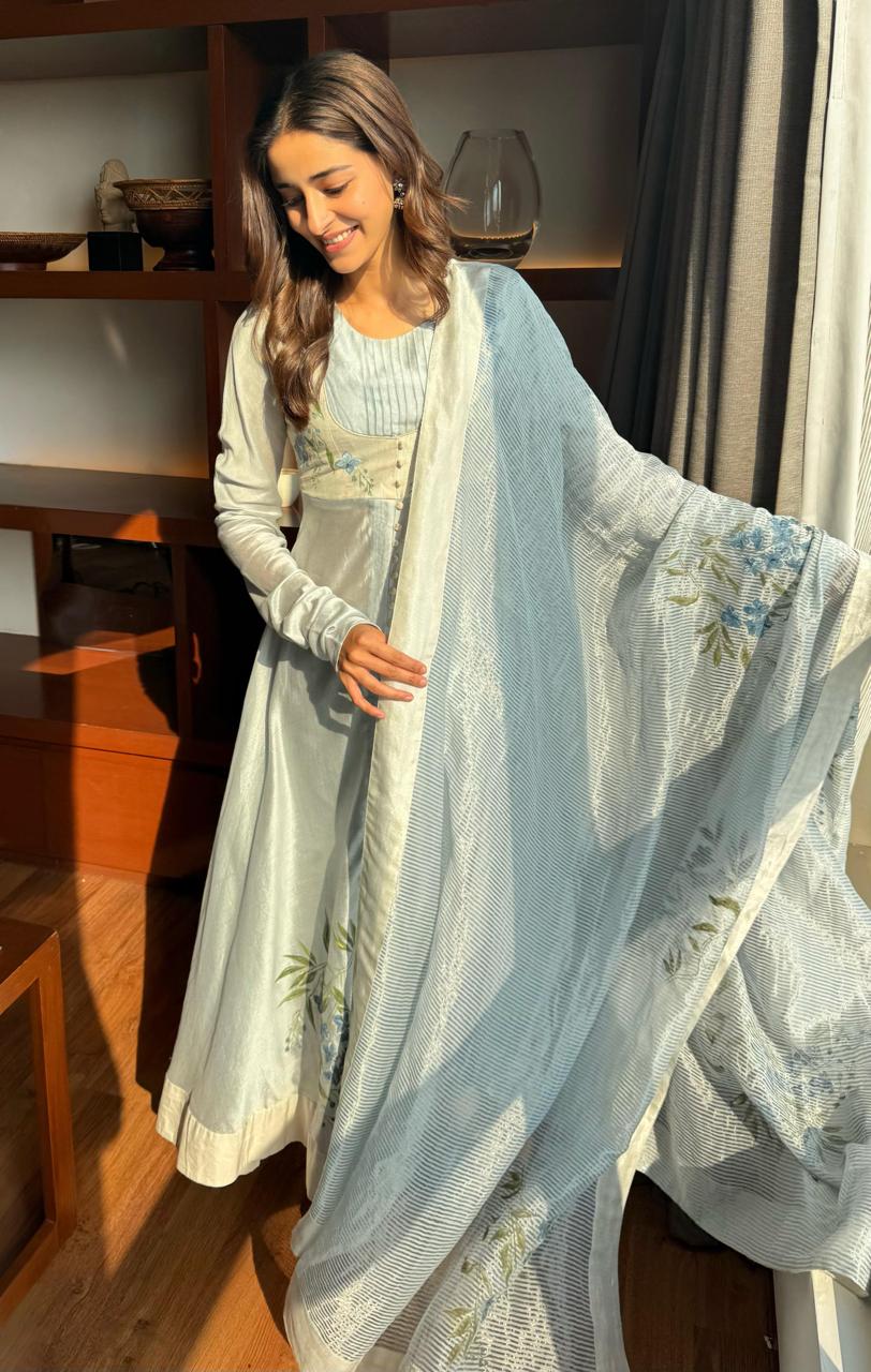 Actor Ananya Panday in our Indrani Anarkali