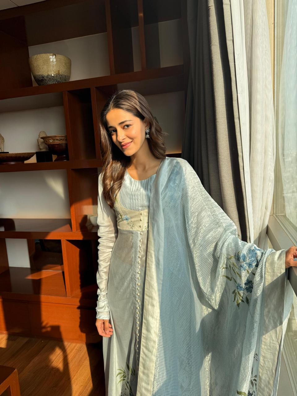 Actor Ananya Panday in our Indrani Anarkali