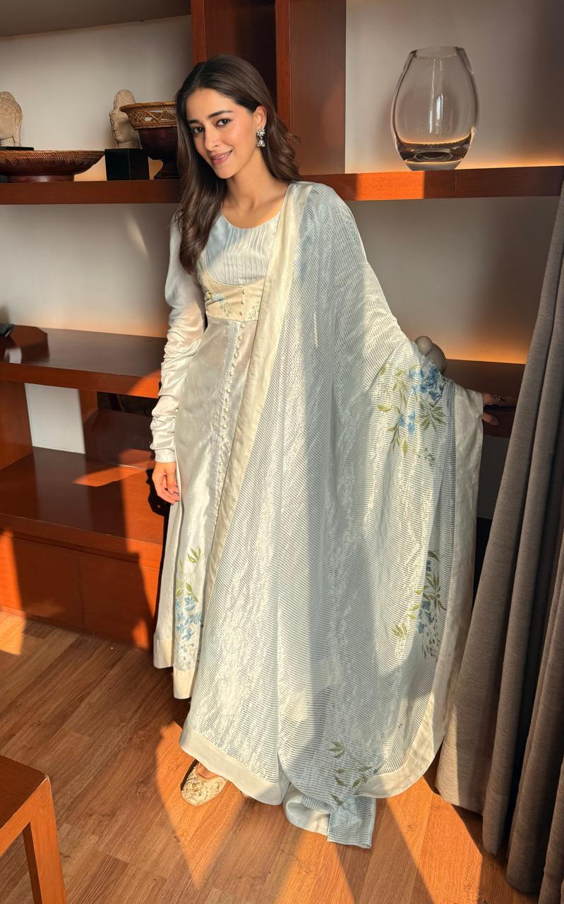 Actor Ananya Panday in our Indrani Anarkali