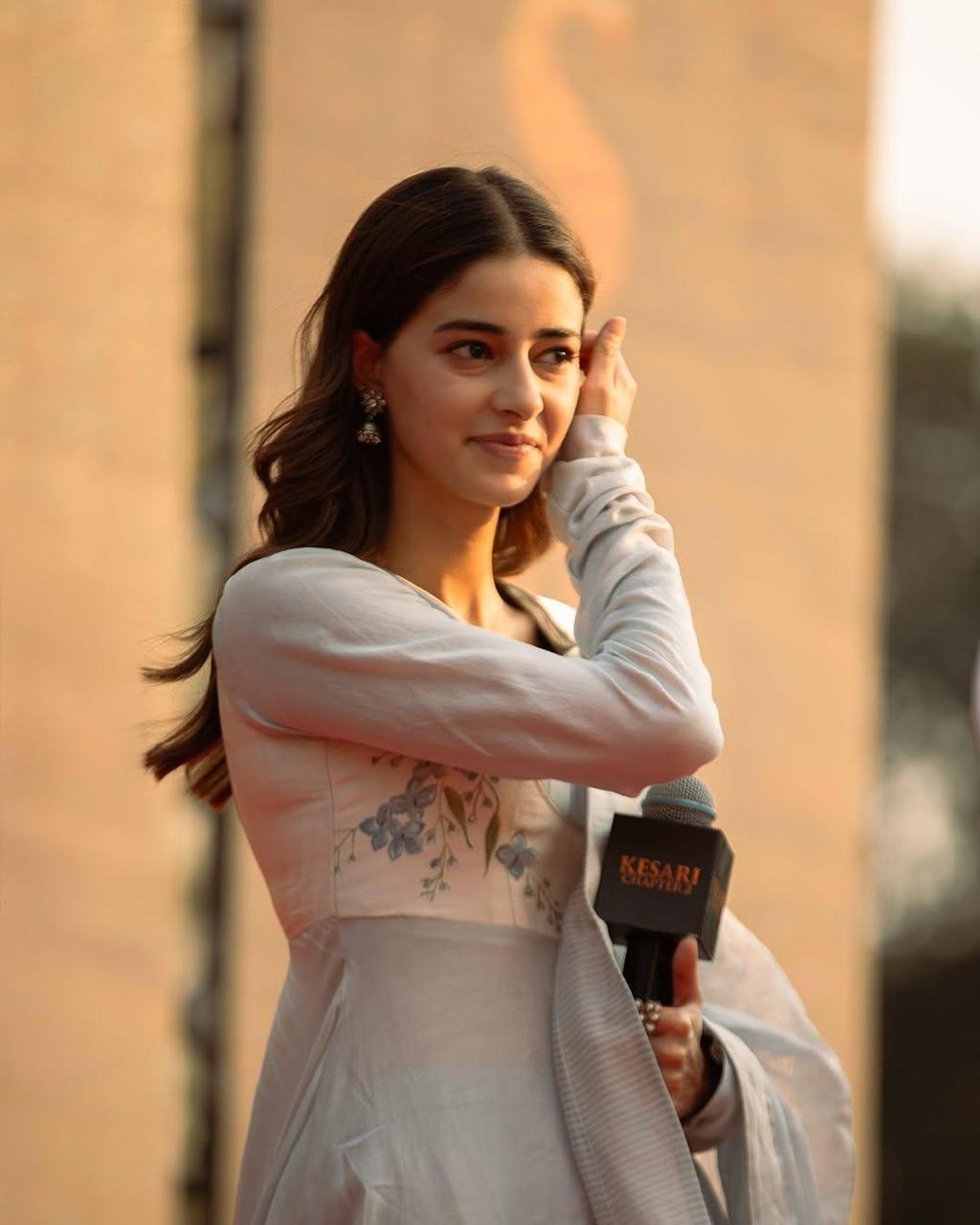 Actor Ananya Panday in our Indrani Anarkali