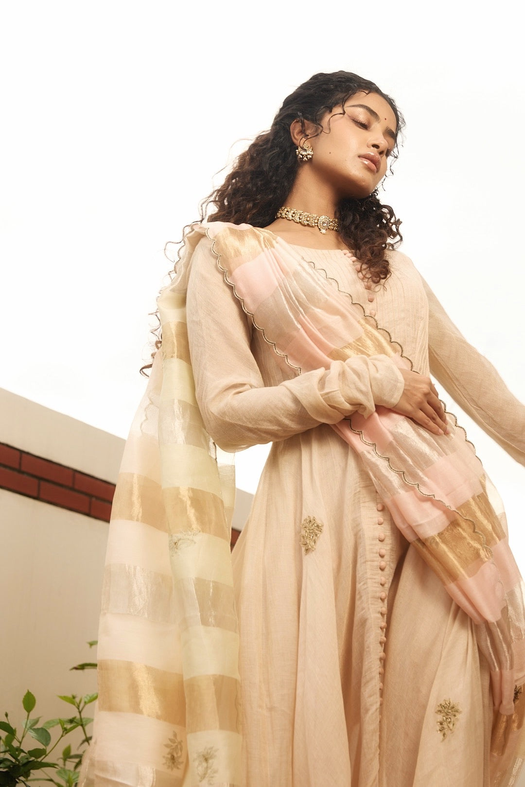 Actor Anupama Parameswaran in our regal Anarkali
